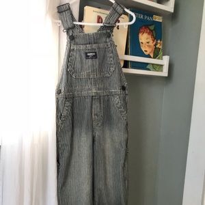 OshKosh Denim Hickory Striped Overalls